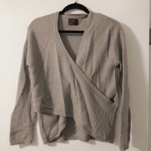 Free Press Wrap Sweater